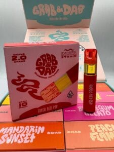 Grab and dab disposable